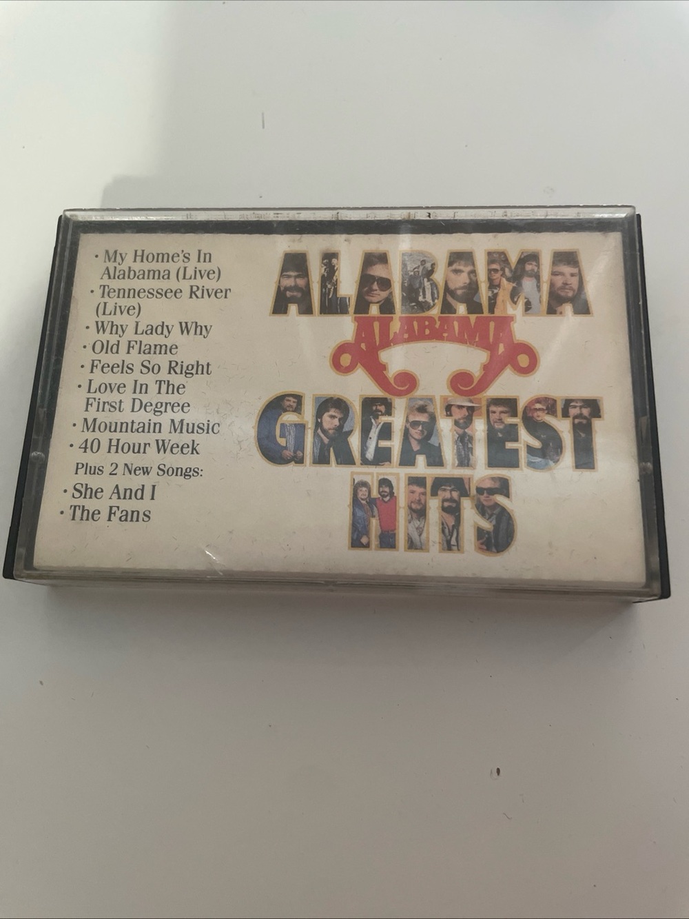 Alabama Greatest Hits Cassette Tape - Vintage 1986 Cassette Tape